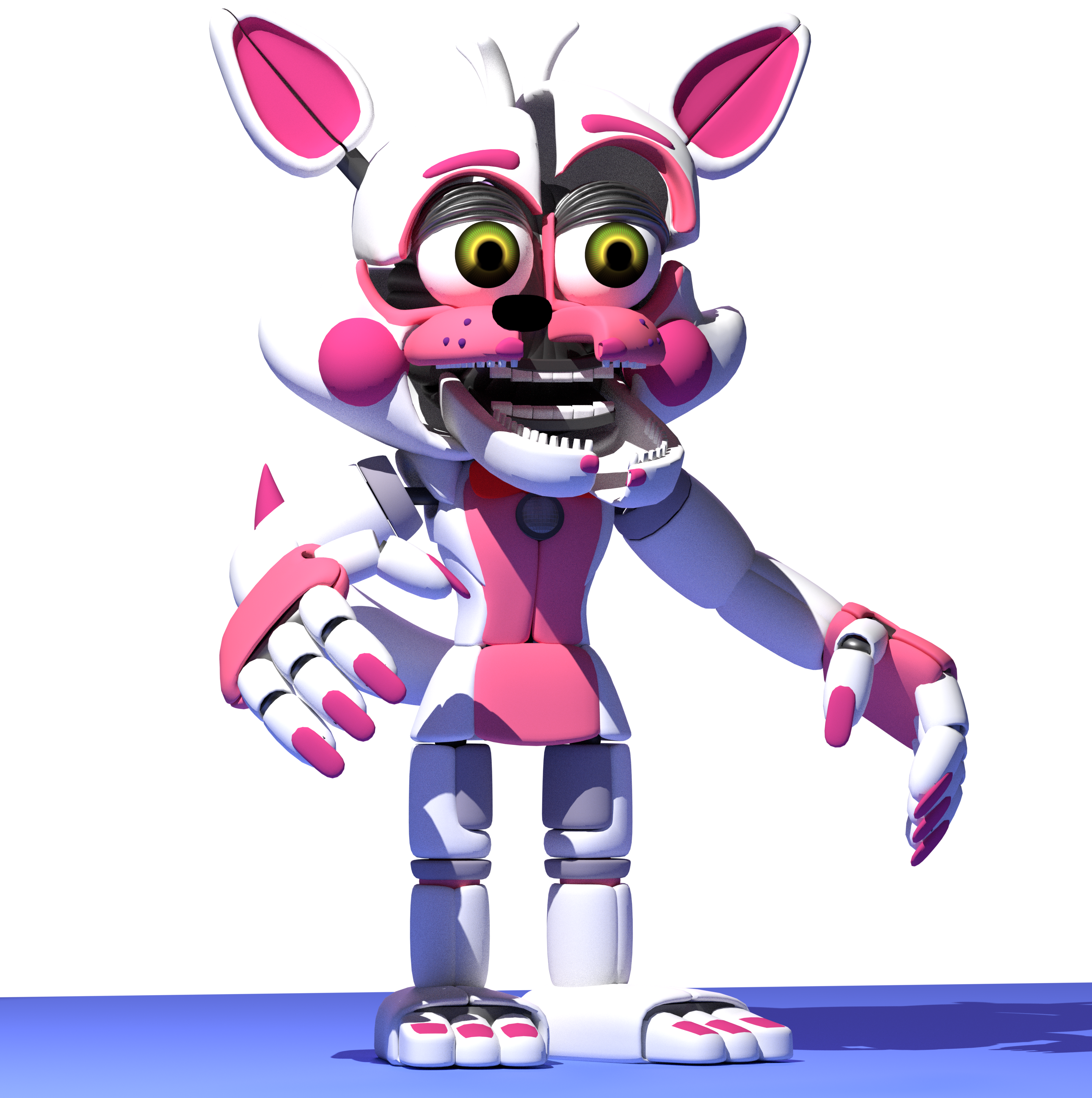 Adventure Funtime Foxy By Austinthebear On Deviantart - Five Nights At Freddy's (2880x2895)