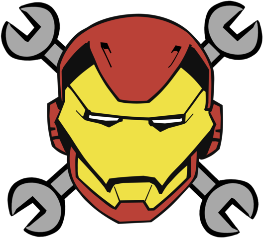 Ironman Jolly Roger By Juju67 - Iron Man Vector (600x600)