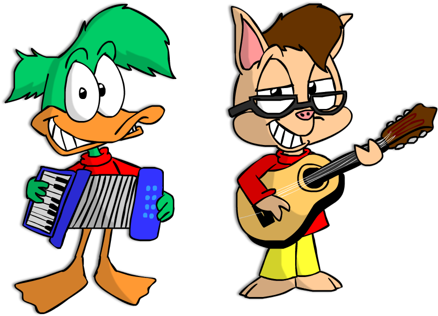 They Might Be Giants - They Might Be Giants Tiny Toons (883x637)