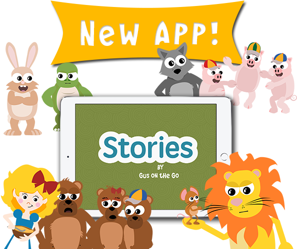 Learn A New Language With Stories By Gus On The Go, - Language Acquisition (600x504)