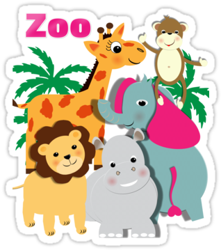 A Fun Bright And Colorful Kids Graphic With Adorable, - Google (375x360)