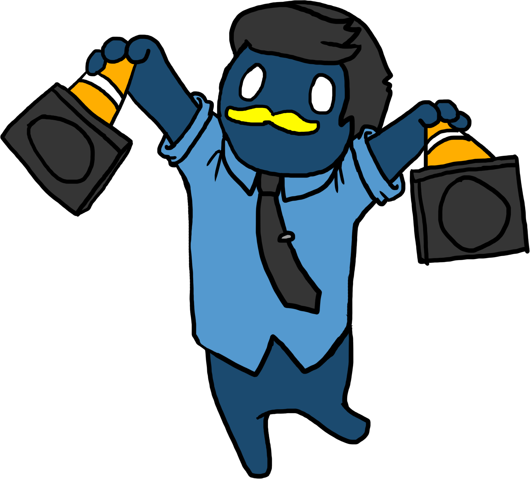 Gang Beasts Vendy By Pin - Gang Beasts Character Png (2069x1868)