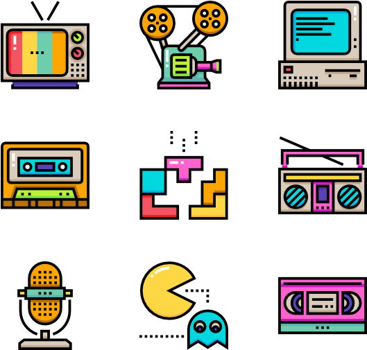 80's - Eighties Icons (600x564)
