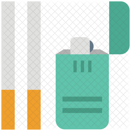 Cigarettes Icon - Illustration (512x512)
