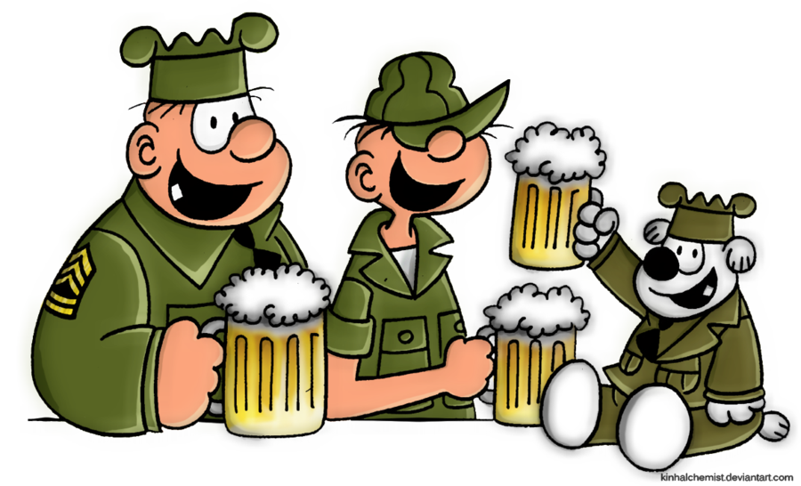 [ Img] Beetle Bailey Creator Honored On 90th Birthday - Sarge's Dog Beetle Bailey (900x546)