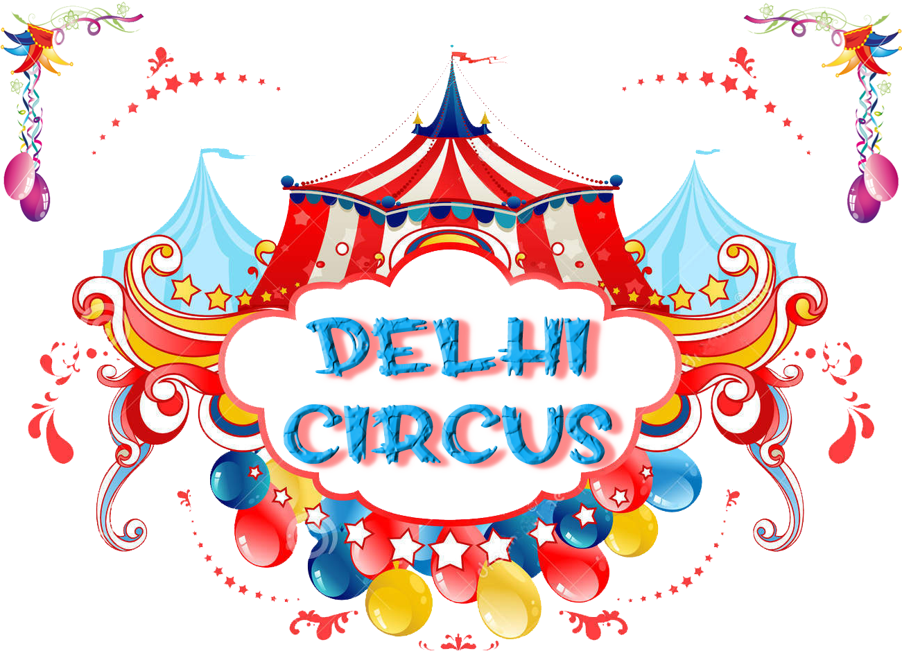 Tent Clipart Carnaval - Circus Frame Vectror (1300x988)