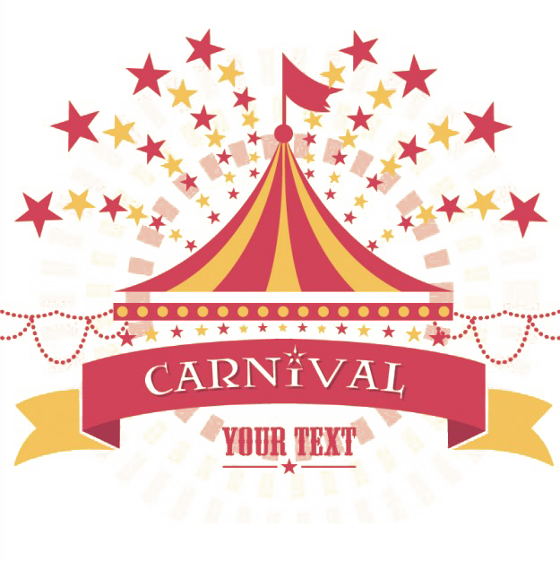 Circus Carnival Tent Clip Art - Circus Carnival Tent Clip Art (625x626)