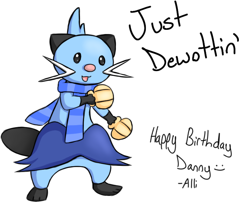 Happy Birthday Danny Dewott By Allispoon - Cartoon (856x766)