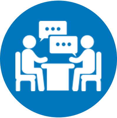 Free Business Consulting - Coaching Icon Png (397x401)