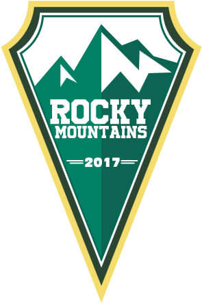 "rocky Mountains" Vector Badge Created In Adobe Illustrator - Rocky Mountains (960x720)