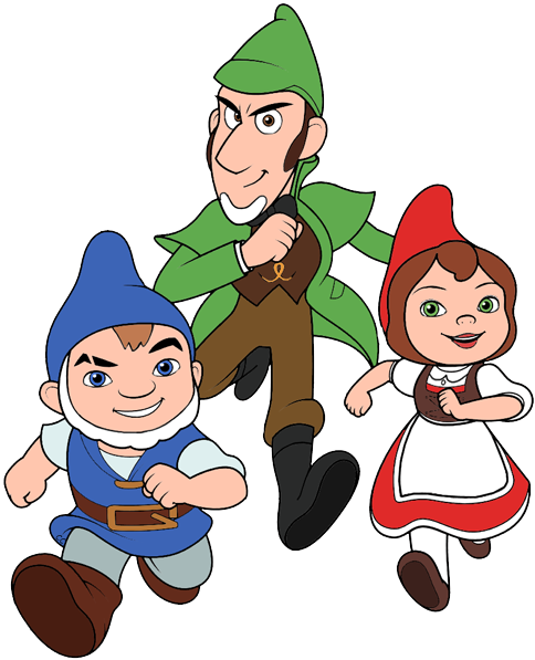 Gnomes Movie Clip Art (484x597)