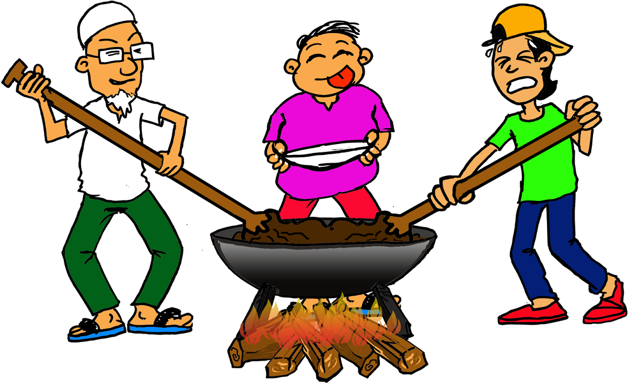 Cartoon Ketupat Animation Eid Al Fitr Clip Art Selamat Hari Raya 2018 1600x1130 Png Clipart Download