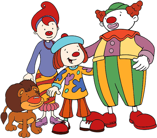 Tickle Jojo, Goliath, Peaches - Jojo's Circus Clipart (550x497)