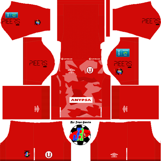 Universitario De Deportes 2017 - Kits Dream League Soccer Portugal (512x512)