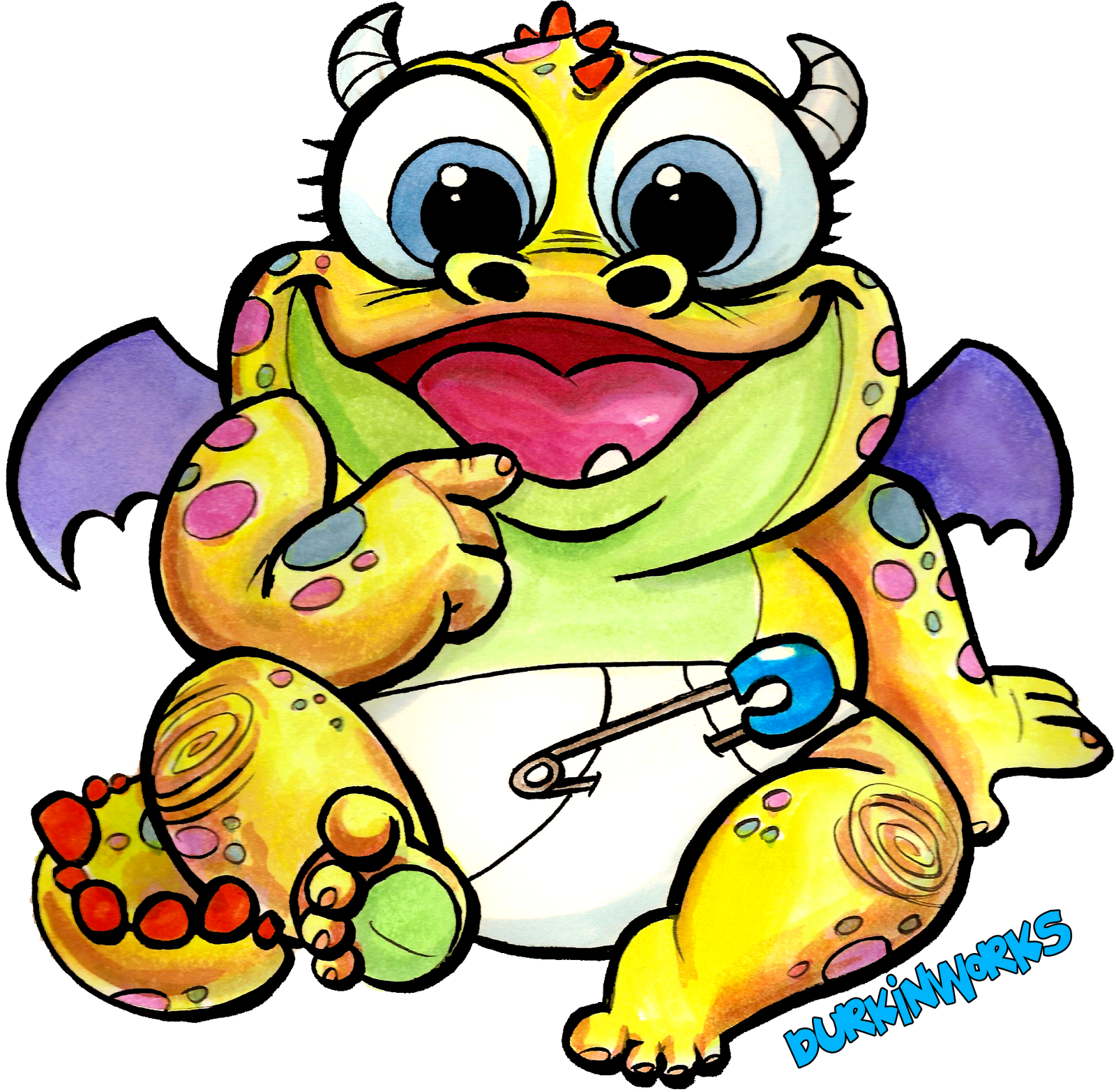 Durkin's Dragons Products And Apparel Are Being Produced, - Cartoon (1600x1564)