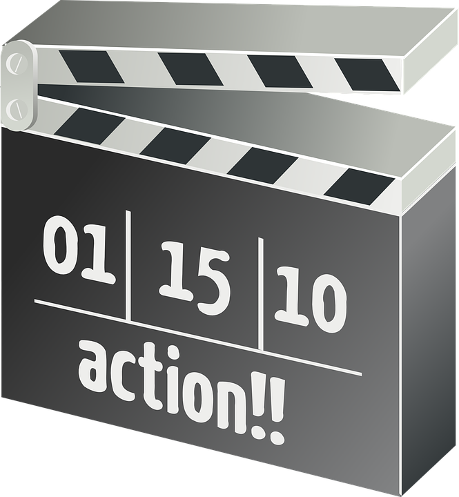 Movie Tickets Clipart 6, Buy Clip Art - Movie Clapper Board Clipart (665x720)