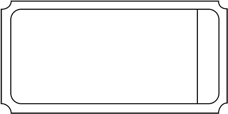Raffle Ticket Blank - Raffle (500x386)