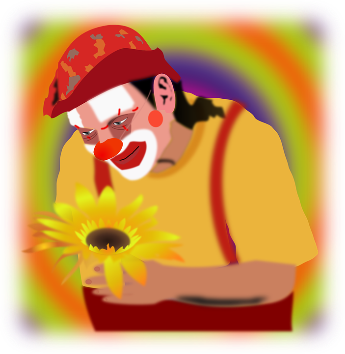 Free Circus Clipart 29, - Circus Joker (703x720)