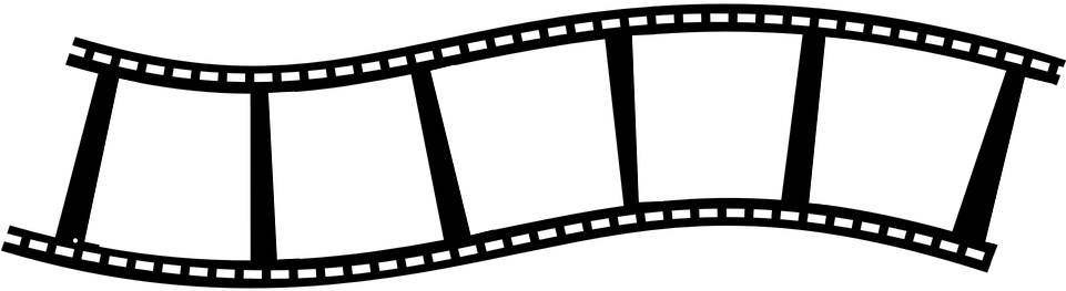 Blank Movie Ticket - Film Strip Clip Art (960x480)