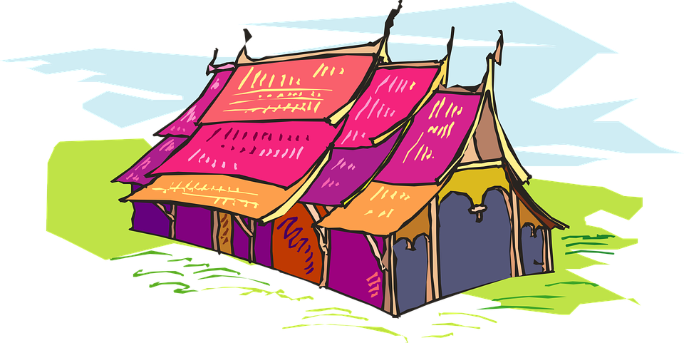 Circus Theme Cliparts - Tent (960x481)