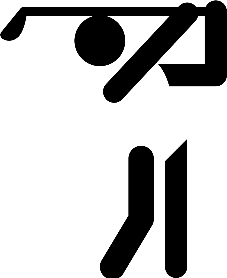 Golf Olympic Pictogram - Pictogram Golf (1024x1024)