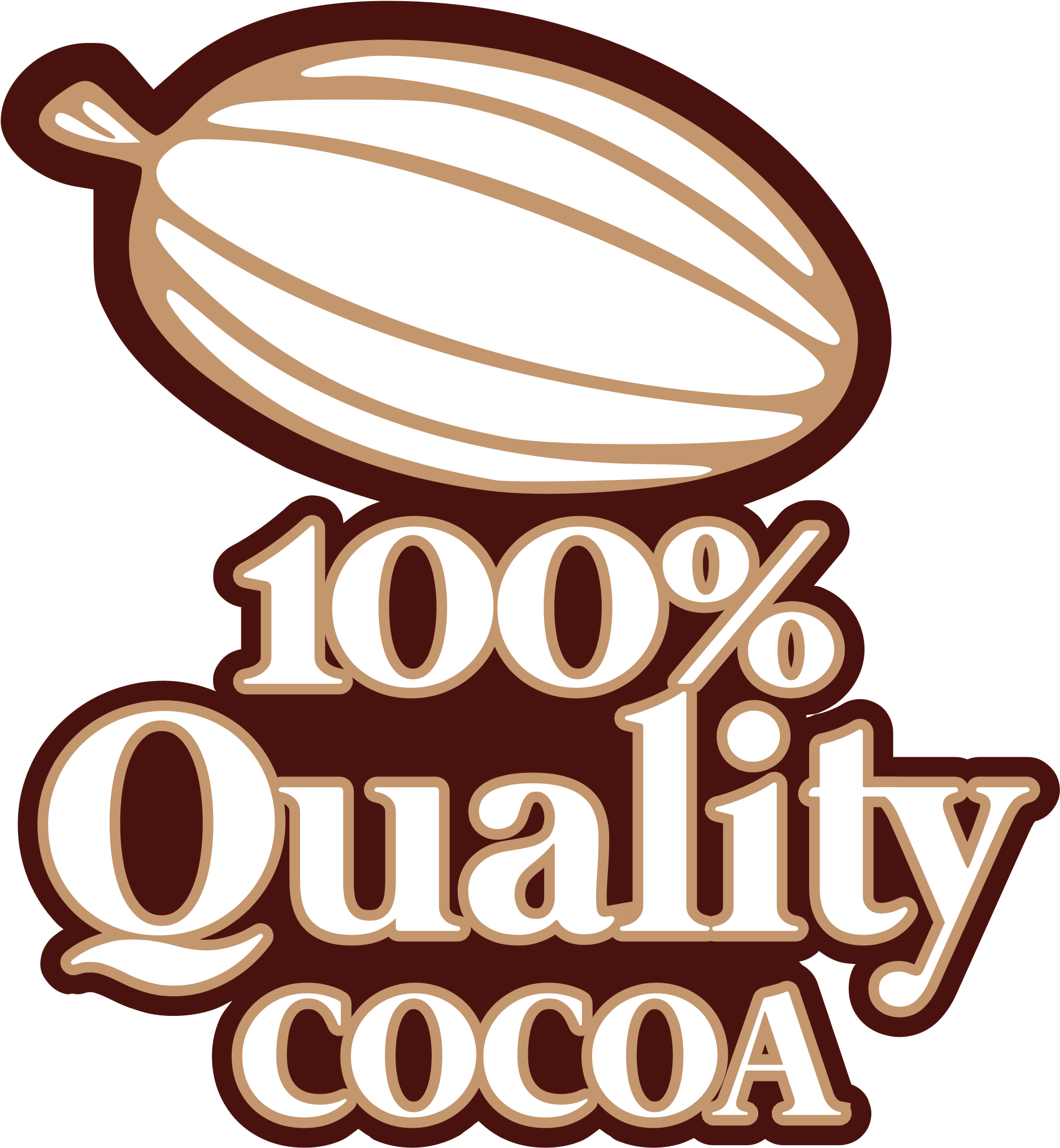 100% Quality Cocoa - Qualitäts-kakao 100% Mousepads (2383x2400)