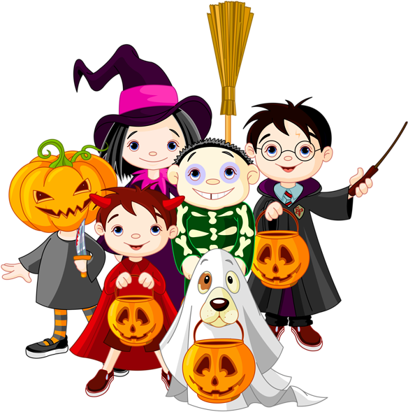 Kid Halloween Pictures New Kids Png Clip Art Image - Halloween Kids Png (595x600)