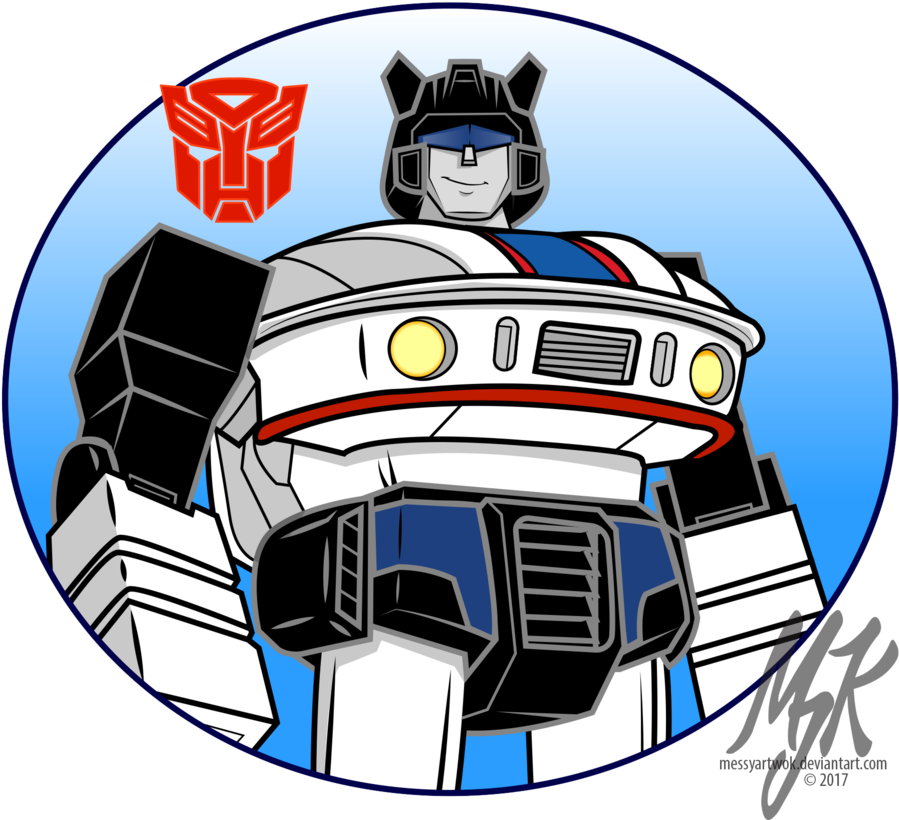 G1 Transformers Jazz By Messyartwok - Tf - Autobots Foam Trucker Hat (1024x902)