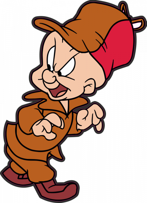 Autocollant Elmer Fudd - Elmer Fudd (509x700)