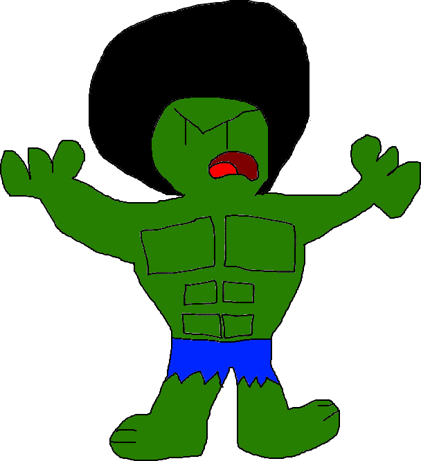 Me As The Incredible Hulk By Robbbiefactor - Me As The Incredible Hulk By Robbbiefactor (608x666)