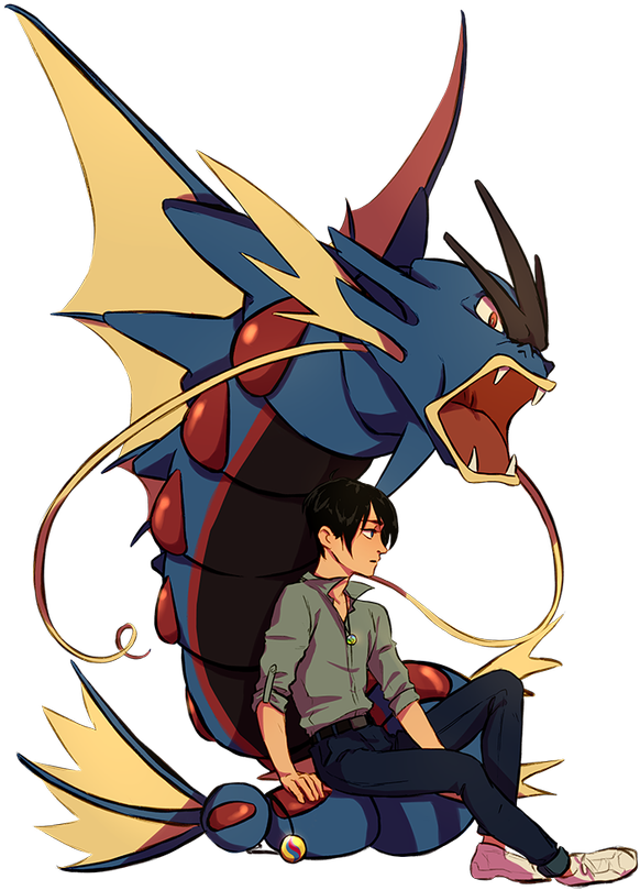 Iwatobi Swim Club, Free , Iwatobi, Haruka Nanase, Haru - Mega Salamence Vs Mega Gyarados (599x848)