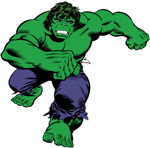Show Off Your Passion With Pride Knowing You've Brought - Room Mates The Hulk Classic Peel & Stick Wall Decals (306x396)
