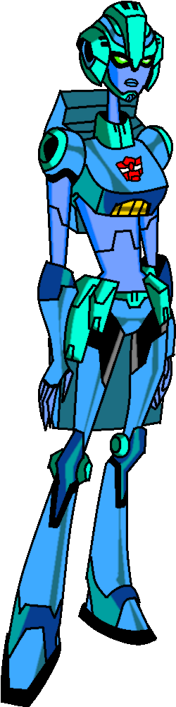 Master Emerald Transformers Animated By Megaeagle - Cartoon (544x1046)