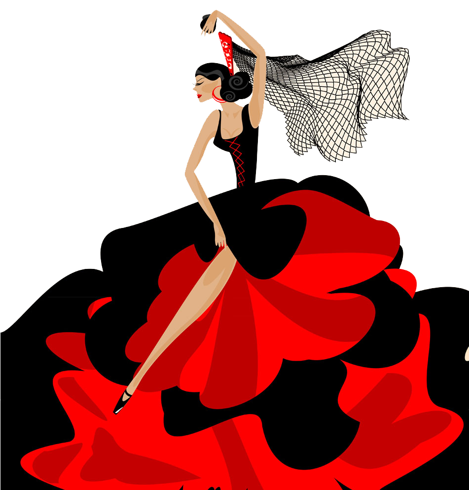 Flamenco Dance Royalty-free Poster - Flamenco Dance Royalty-free Poster (950x1000)