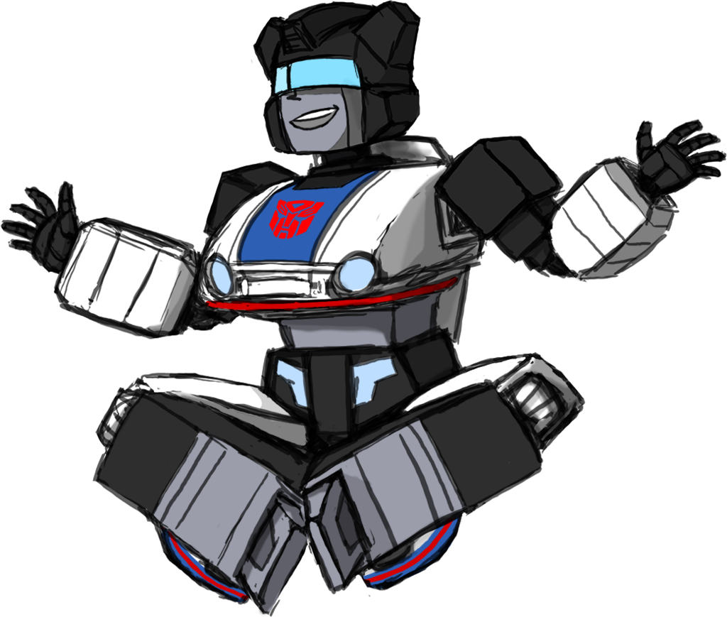 Manga - Transformers Jazz Fanart Transparent (1024x869)