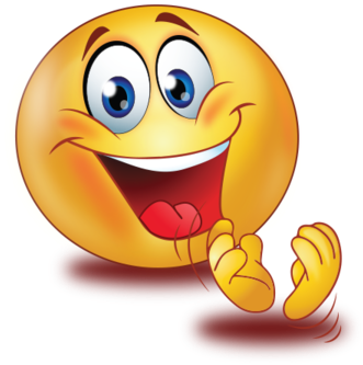 Cheer Clapping Hands - Smile Emoji And Wave Png (384x384)