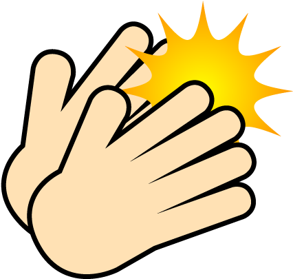 For Download Free Image - Cartoon Clapping Hands (540x540)