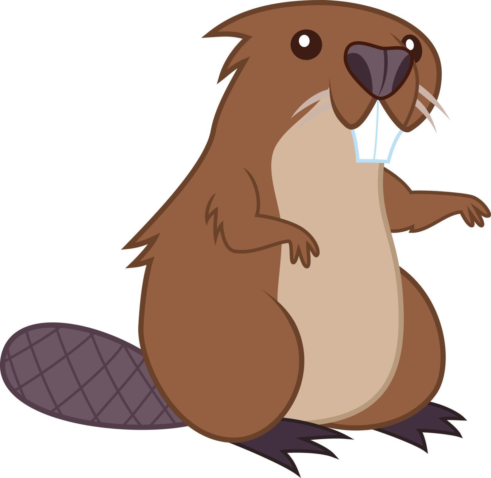 Mehoep, Beaver, Keep Calm And Flutter On, Mr - Beaver Cartoon (1600x1558)