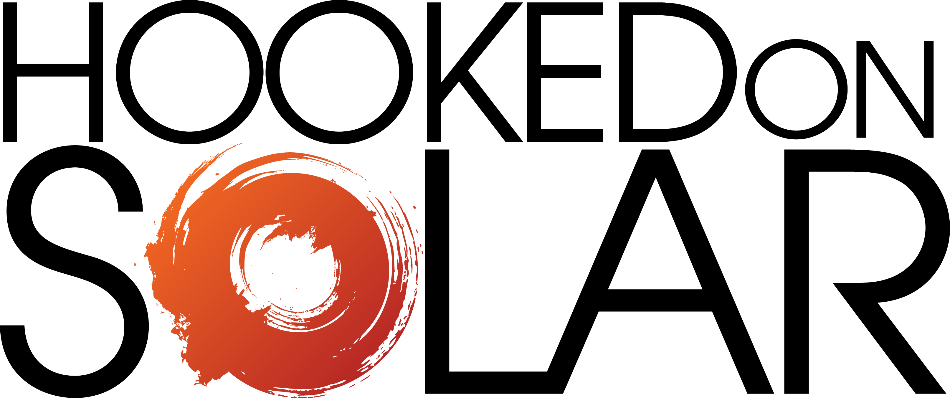 Hooked On Solar - Helvetica Rounded Light (3225x1351)