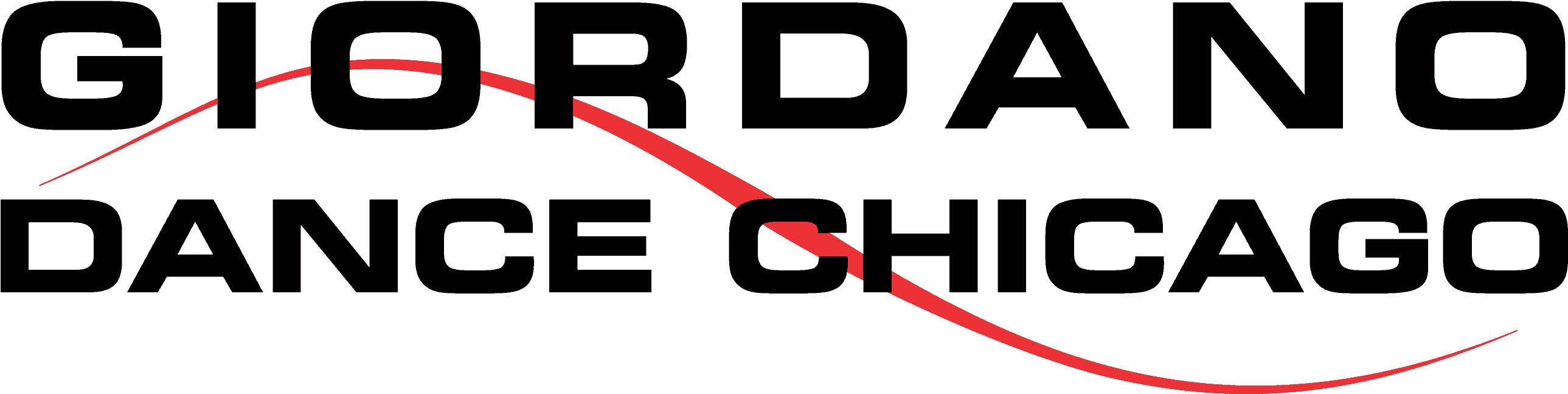 Giordano Dance Chicago - Giordano Dance Chicago Logo (2664x720)