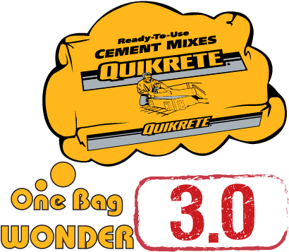 Concrete Drink Caddy Wins Quikrete® One Bag Wonder - Quikrete 110180 80 Lbs. Concrete Mix 651663 (600x533)