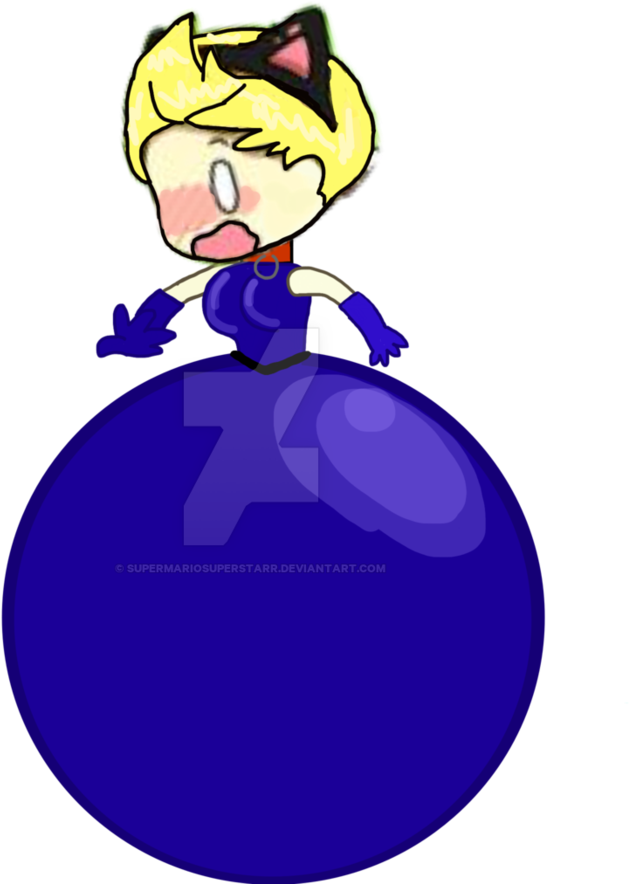 Lucas In A Rubber Ball Gown By Supermariosuperstarr - Rubber Ball Gown (894x894)