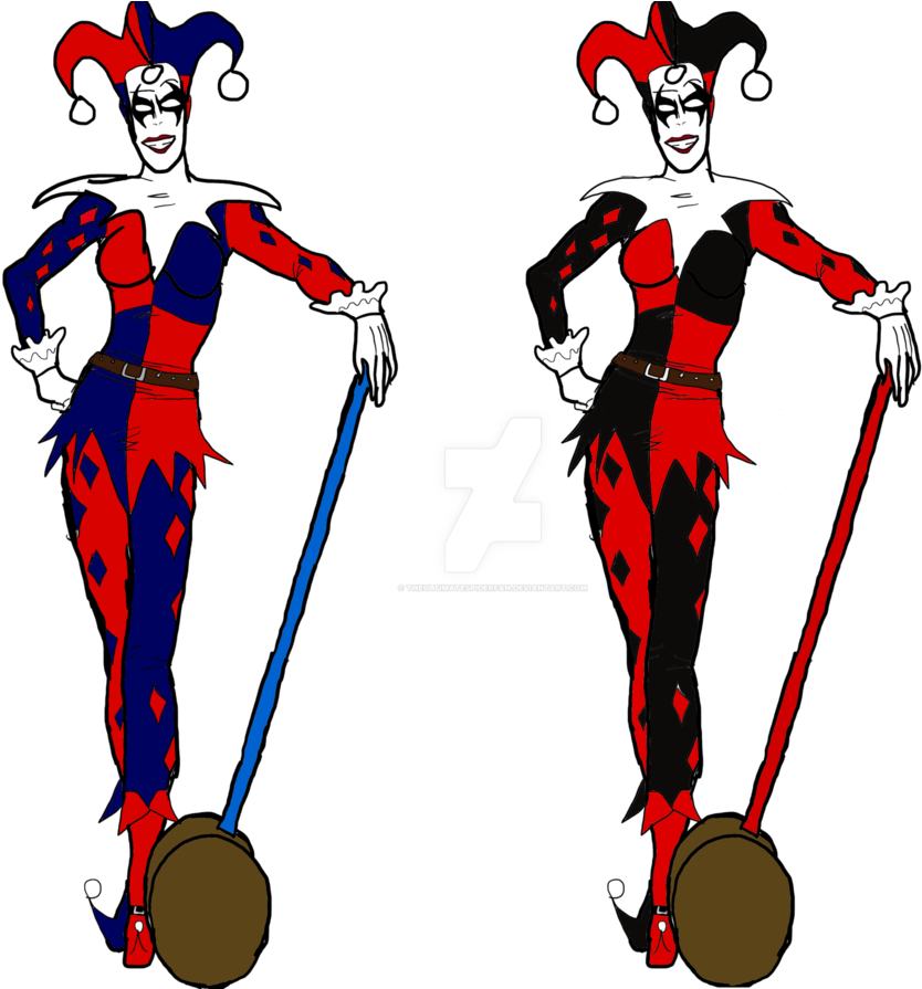 Omegaverse Harley Quinn By Theultimatespiderfan - Cartoon (894x894)