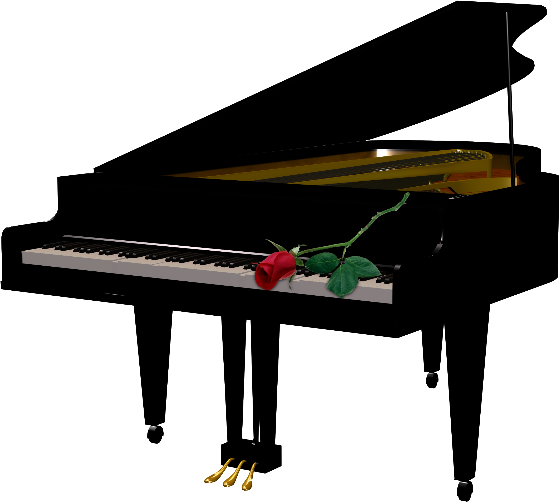 Player Piano Cartoon Clip Art - Player Piano Cartoon Clip Art (559x502)