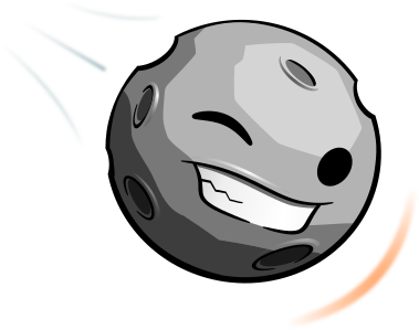 Asteroid Estray Smiley By Mondspeer - Smiley Asteroid (396x322)