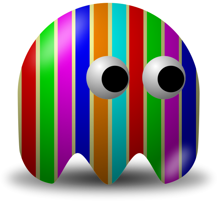 Free Clipart - Pacman Baddies (800x800)