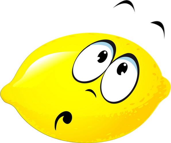 Lemon Clipart Limon - Citron Cartoon (595x500)