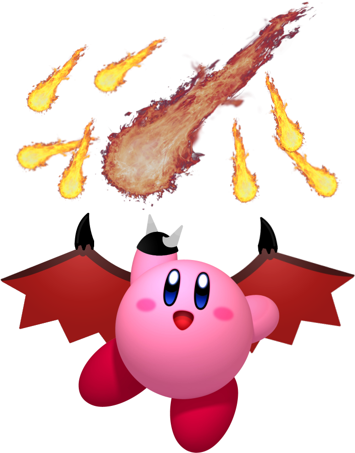Asteroid Kirby - Cartoon (700x950)