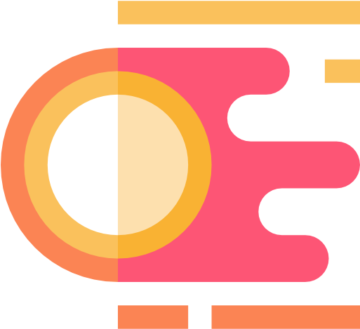 Asteroid Free Icon - Comet (512x512)