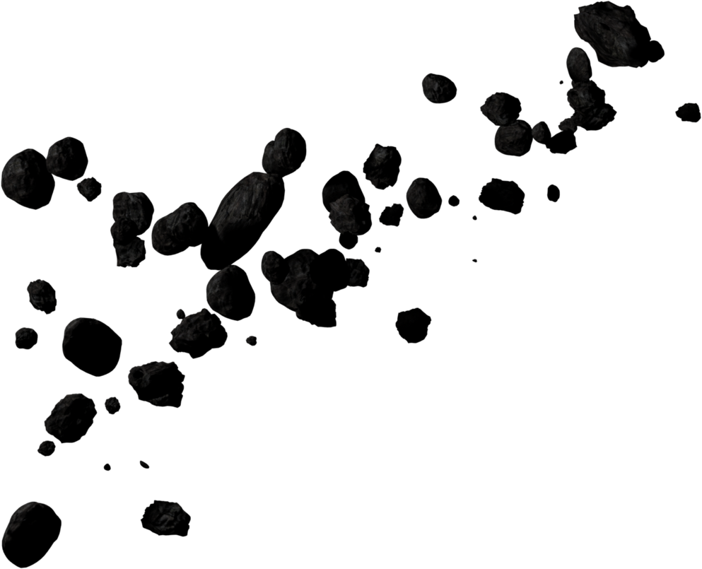 Asteroid Belt Stock 4 By Mototsume On Deviantart Asteroid - Asteroid Belt Transparent Background (993x805)